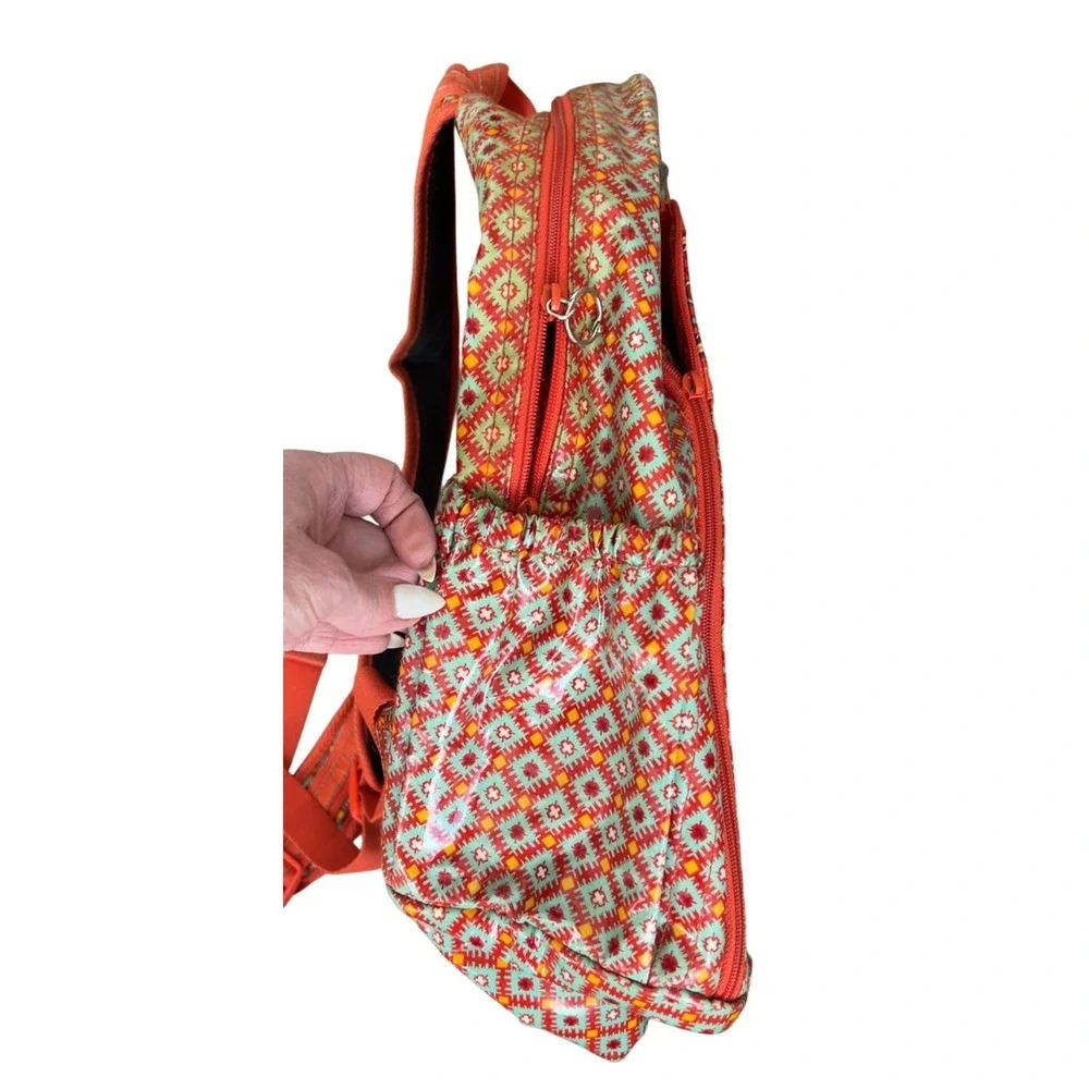 Vera Bradley Lylas Paprika Frill Backpack‎